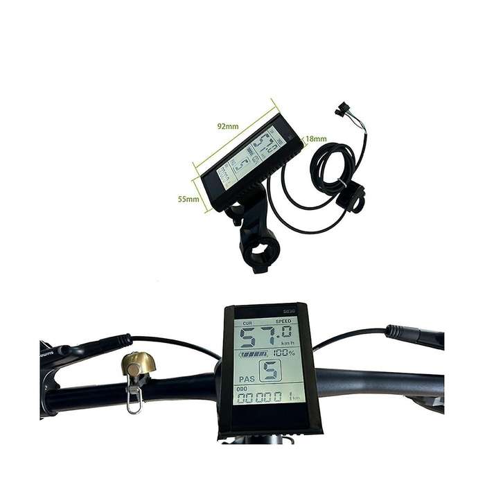 Three Mode Controller Kit Electric Bicycle Electric Scooter Kit S830 Display Sine Wave Controller 36
