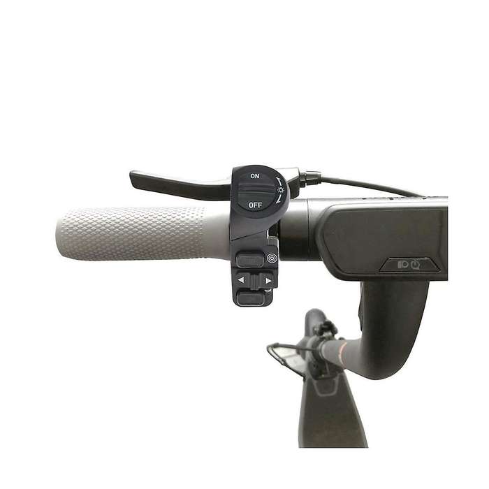 Three-In-One Switch Electric Bicycle Scooter Headlight Turn Signal Horn Control Button Self-Locking
