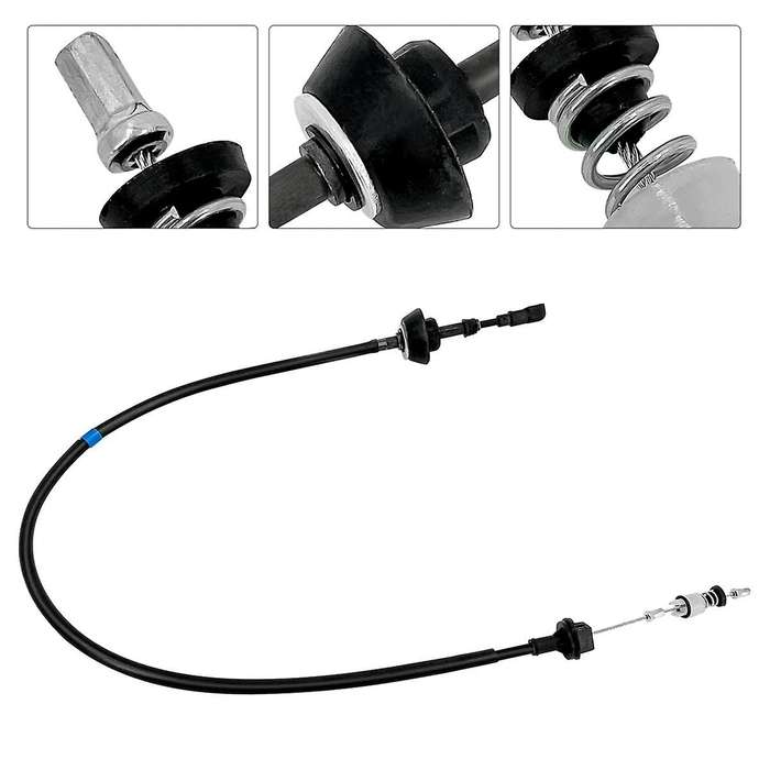 Throttle Body Valve Cable for Ram 2500 3500 1994-1998 0489-7406-AA 04897406AA 5.9L Inline 6 12 Valv