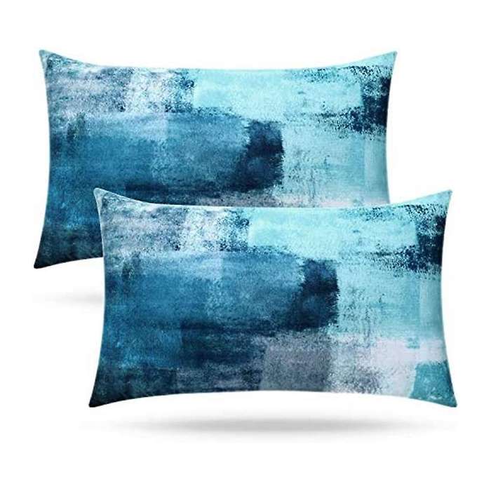 Throw Pillow Covers Abstract Art Artwork Cushion Cover Soft Contemporary Decorative Pillow Cases for