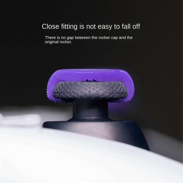 Thumb Grip Set Joystick Cap Thumbstick Cover for Portal Purple