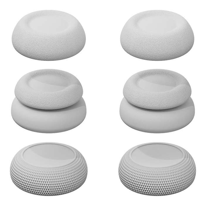 Thumb Grip Set Joystick Cap Thumbstick Cover for Portal White