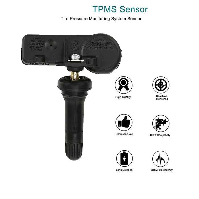 Tire Pressure Monitoring System Sensor for F250 F350 Focus MKS Navigator Mercury Mariner 9L3Z-1A189-