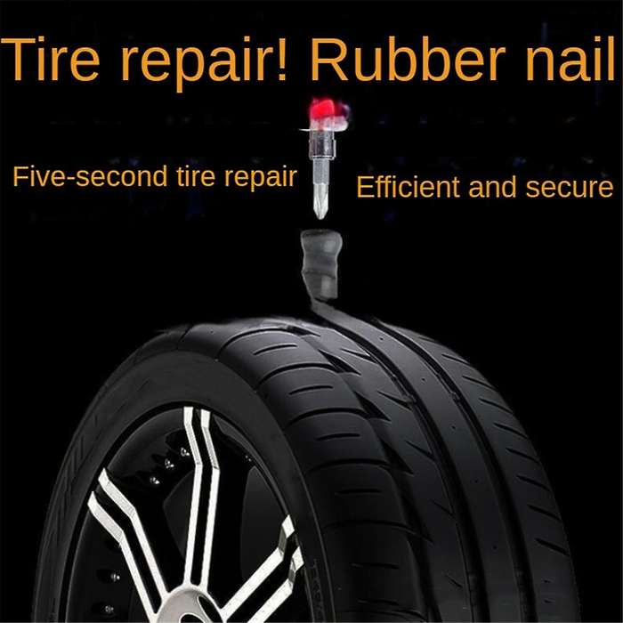 Tire Repair Glue Nails, Vacuum Tire Repair Screws, Quick Tool Self-Service Tire Repair Nails, Tire