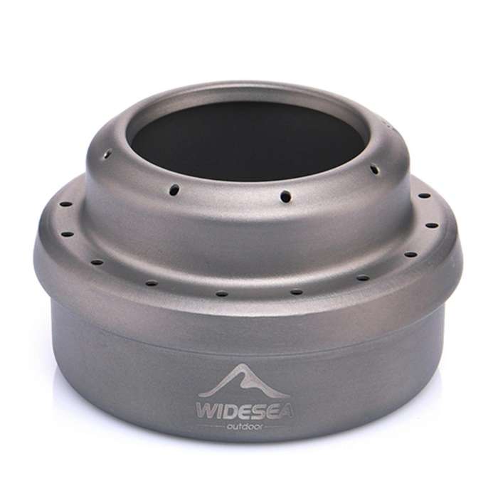 Titanium Camping Stove Ultralight Compact Stove Camping Stove Accessories for Backpacking Survival