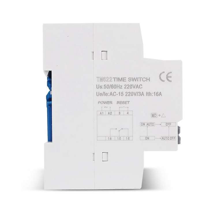 TM622 1 Second Interval Big LCD Display Programmable Timer Switch Digital Time Relay Electronic Ligh