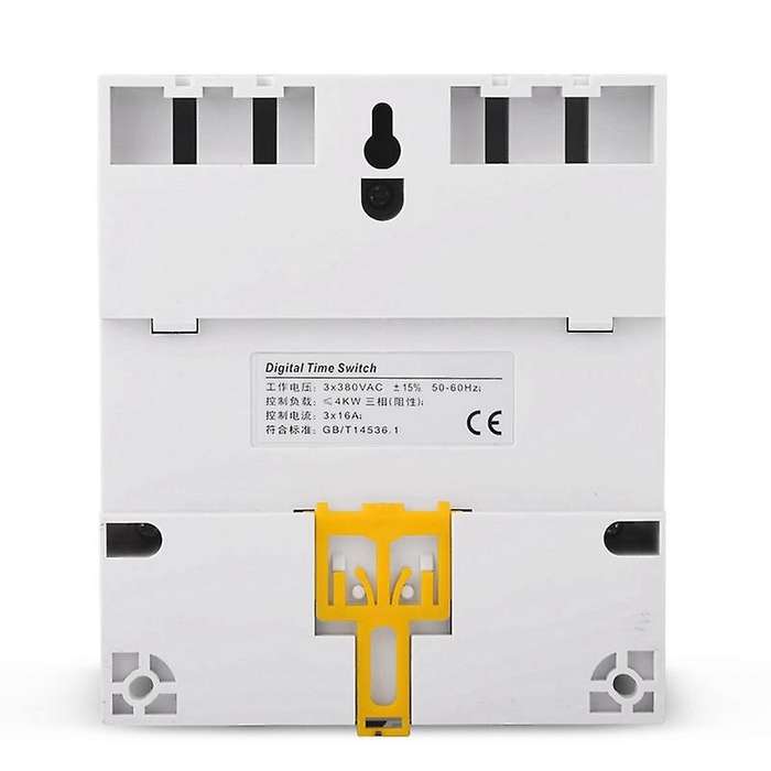 TM613 380V 16A Three Phases Digital Programmable Relay Timer Switch Exhaust Water Pump Motor Time Sw