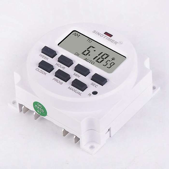 Tm618sh-1 1 Second Weekly Programmable Digital Timer Automatically Turn On Off Microcomputer Time