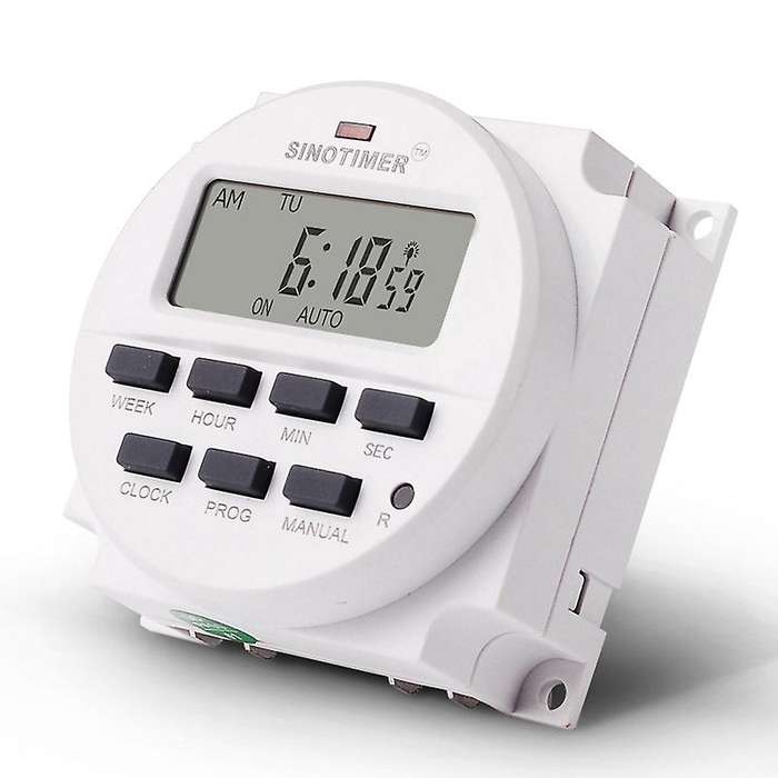Tm618sh-1 1 Second Weekly Programmable Digital Timer Automatically Turn On Off Microcomputer Time