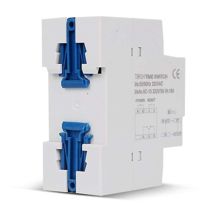 Tm624 Digital Timer Switch 40-group Time-controlled Ringer Din Rail Mount 220v Timer Relay