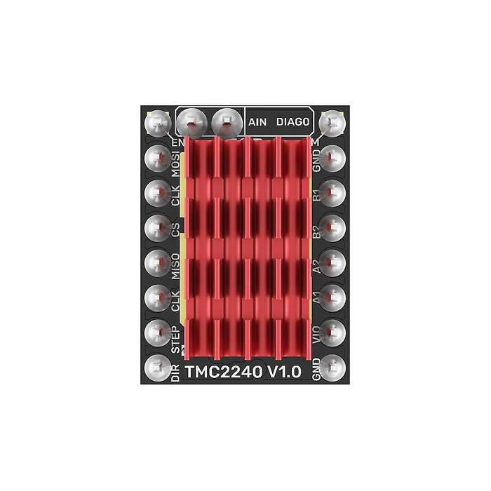 Tmc2240 Driver Spi/uart 36v Silent Driver 3d Printer Parts for Octopus Pro Skr V1.4 Turbo Motherbo