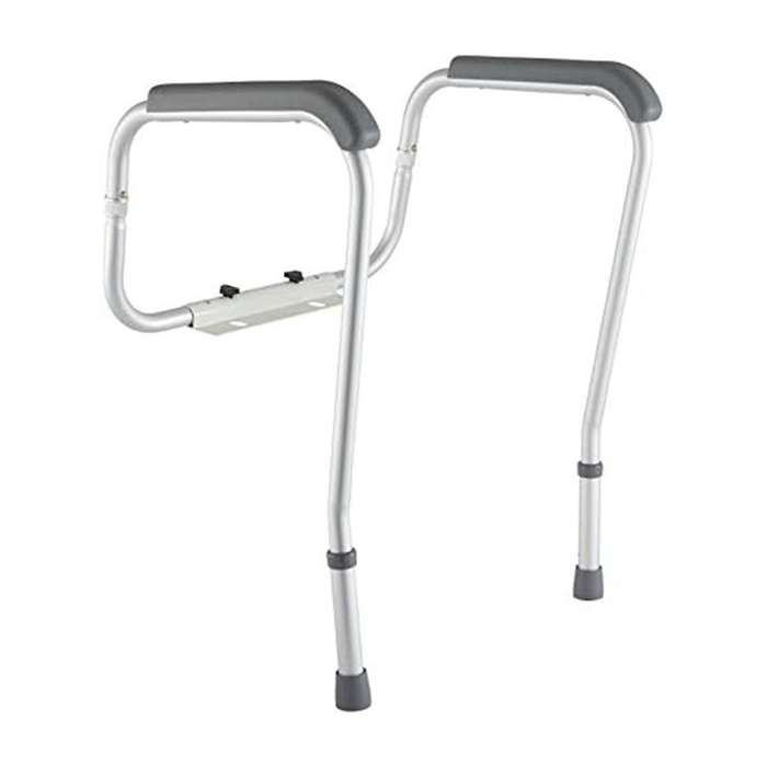 Toilet Safety Bars for Seniors, Height Adjustable Toilet Safety Frame, Bathroom Assist with Grab Bar