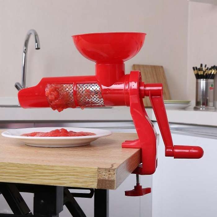 Tomato Sauce Juicer Plastic Hand Manual for Tomatos Juice Multifunctional Kitchen Accessories Gadget