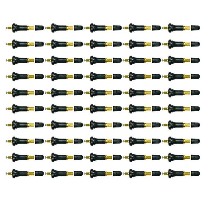 Tpms Tire Pressure Sensor Valve Stem Car Rubber Rim Tpms for , Tire Pressure Monitoring Valve, 50pc