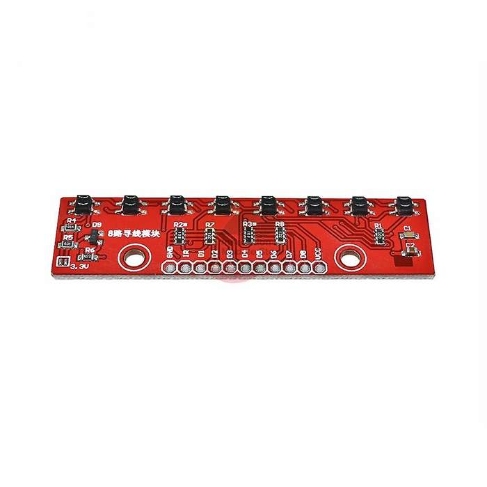 Tracking Module Infrared Detection Sensor Module for 8-Channel Infrared Detector Hunt Module 8Bit Se