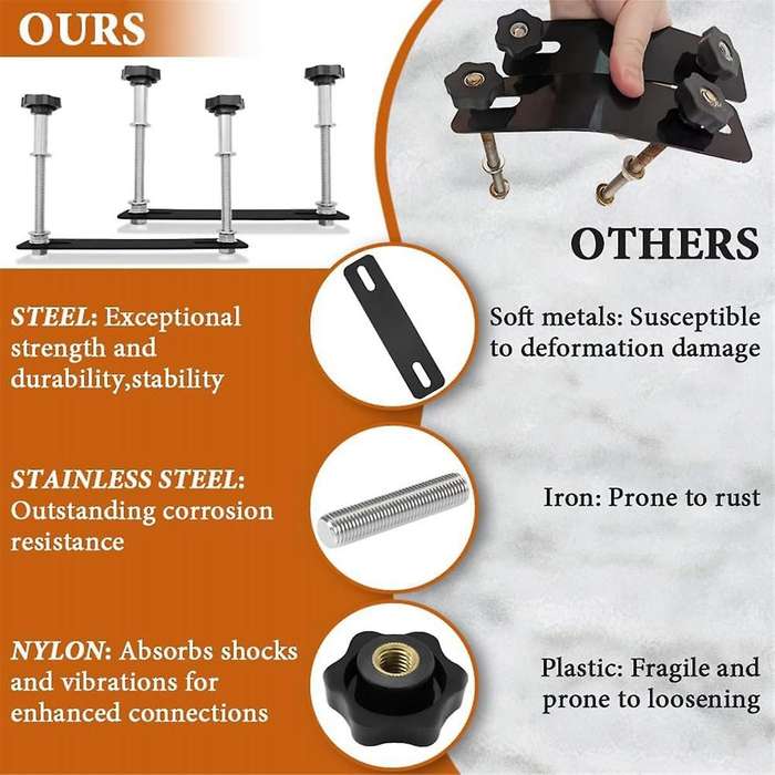 Traction Board Kit, Easy-to-install Recovery Board Mount, Safety Traction Board Mount, Universal Rec