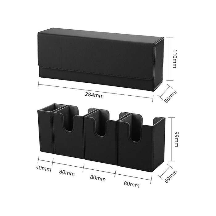 Trading Card Deck Case Holder Organizer Storage Collectible Game Card Cases Protectors Container for
