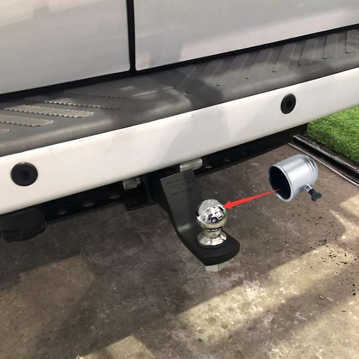 Trailer Ball Cover Rubber Hitch Ball Cover Fits 50mm Silver Diameter Trailer Ball
