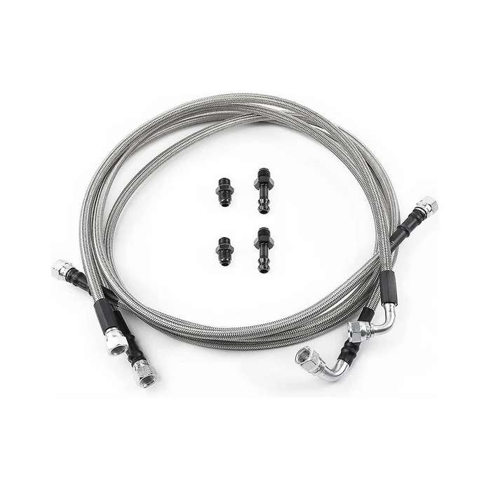 Transmission Cooler Hoses Lines Kit Fits for 2003-2007 Ram 2500/3500 5.9l with 48re Transmission