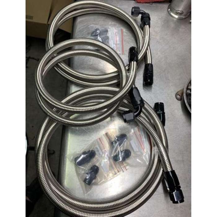 Transmission Cooler Hose Kit Automotive for 2003-2007 Ram 2500/3500 5.9l, 48re