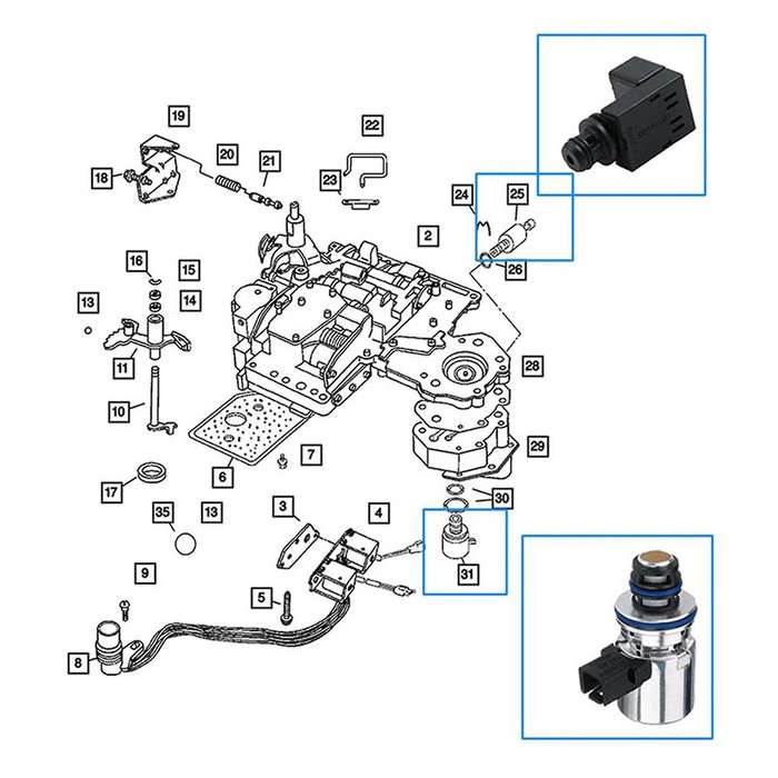 Transmission Governor Pressure Sensor for chrysler-jeep 56028196ad