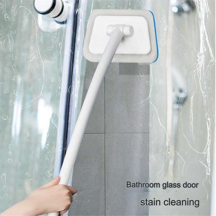 Trapezoidal Bathroom Wall Brush Long Handle Removable Brush Household Floor Bathtub Brushes