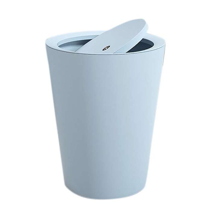 Trash Can Shake Lid Type Household Simple Bathroom Large Living Room Bedroom Nordic Style Paper Bask