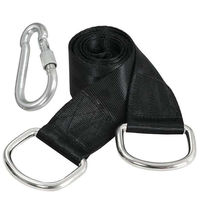 Tree Swing Straps Hammock Straps (5Ft) - 2 PCS Swing Straps Hanging Kit Camping Hammock Rope Straps