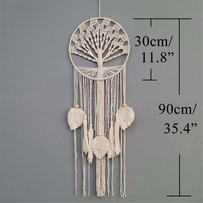 Tree Dream Catcher Wall Hanging Boho Dream Catchers for Vintage Wedding Home Decorations