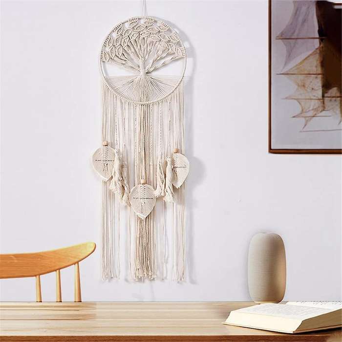 Tree Dream Catcher Wall Hanging Boho Dream Catchers for Vintage Wedding Home Decorations