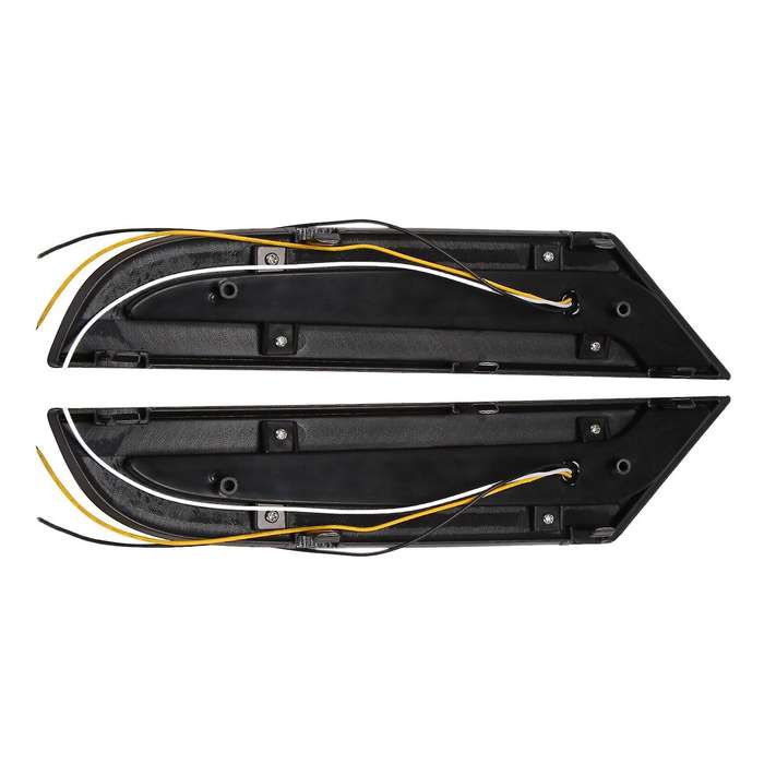 Truck Front Bumper Daytime Running Light Fog Light Yellow and White Turn Signal for - Truck MP3