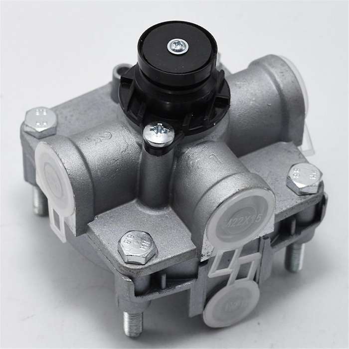 Truck Sitrak Relay Valve WG9000360524 Middle Rear Axle Brake Pipe Air Valve for Howo T7H SMT Relay V