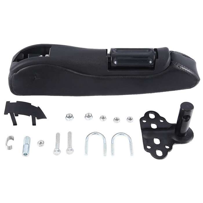 Truck Universal Armrest Seat Adjustable Car Center Console Arm Rest Box Interior Accessories Leather