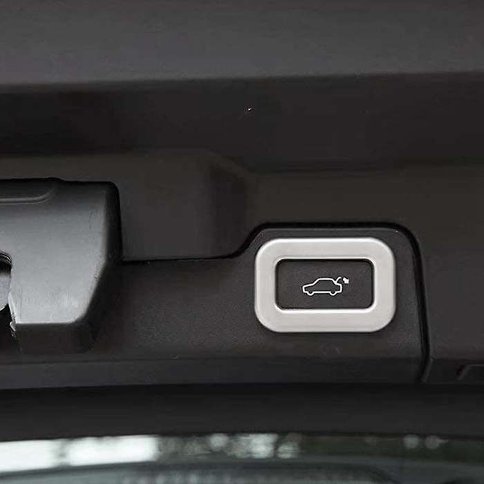 Trunk Door Electric Switch Button Frame Trim for 5 LR5 Range Evoque Sport Velar Car-Styling