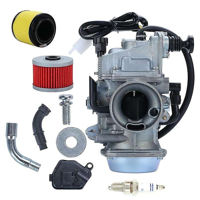TRX350 Carburetor for Rancher 350 TRX350 2000-2006 Atv 4 Stroke Carburetor Replacement Assembly W/Fu