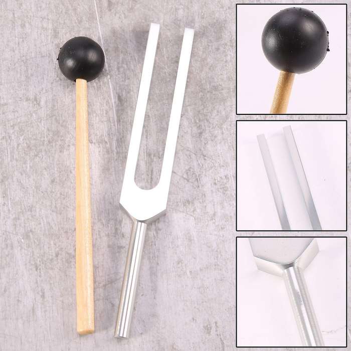 Tuning Compatiblek 528C 528HZ Tuner with Mallet Set Tuning Compatiblek Health Care
