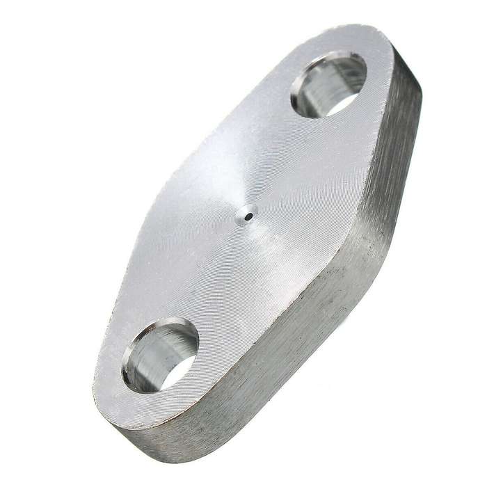 Turbo Oil Feed Line Inlet Flange Gasket 4AN 4 an Fitting Adapter for T3 T4 T04E GT40R GT42 GT42R GT4
