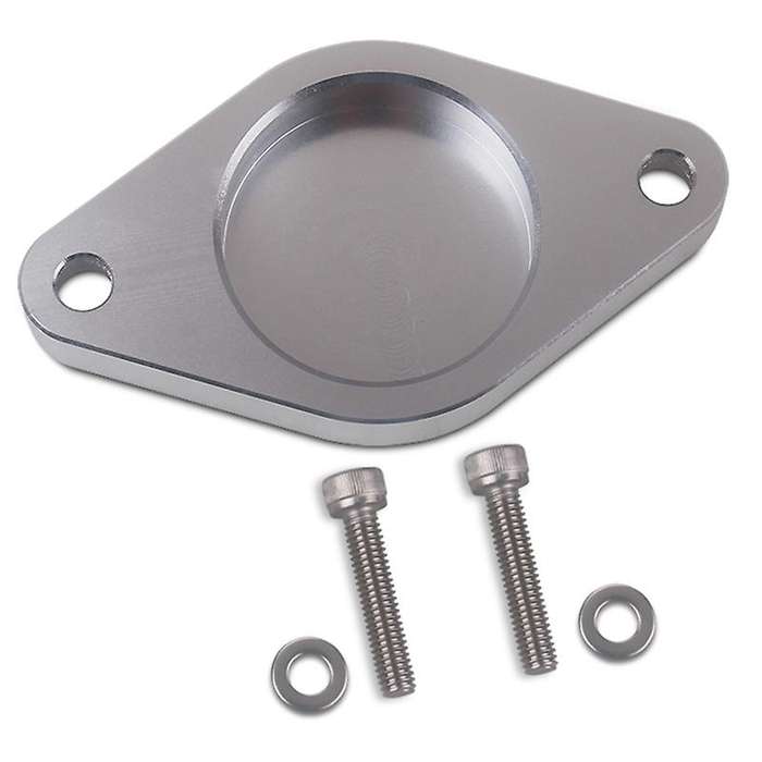 Turbo Resonator Delete Plate for LML 2 6.6L 2011-2016 Car Accessories, Silver