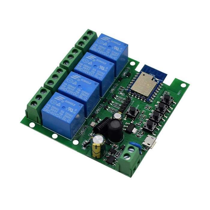 Tuya Smart Switch WiFi DIY Timer Wireless Controller Universal Break Timer Smart Life LED Light Swit