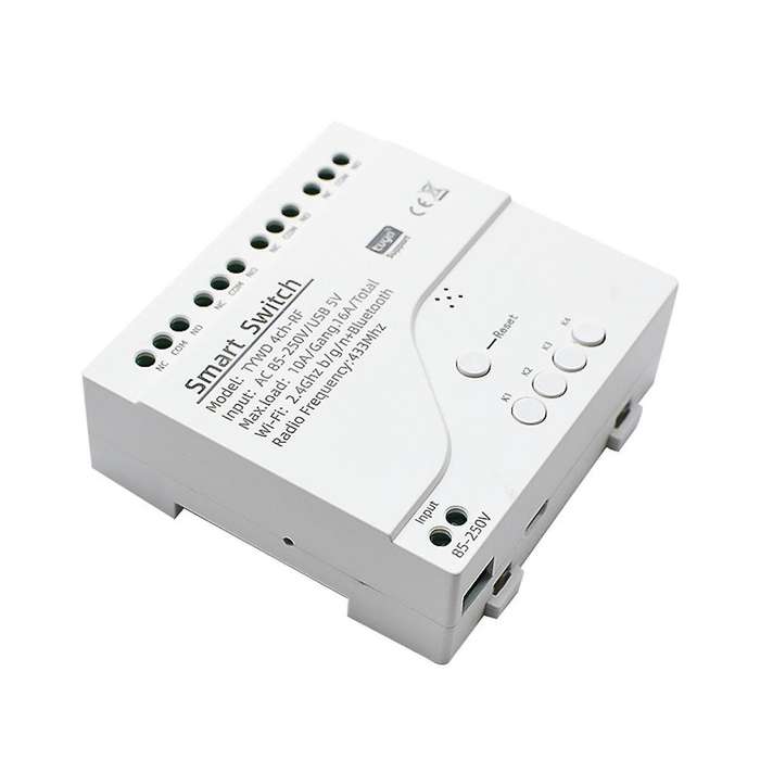 Tuya Smart Switch WiFi DIY Timer Wireless Controller Universal Break Timer Smart Life LED Light Swit