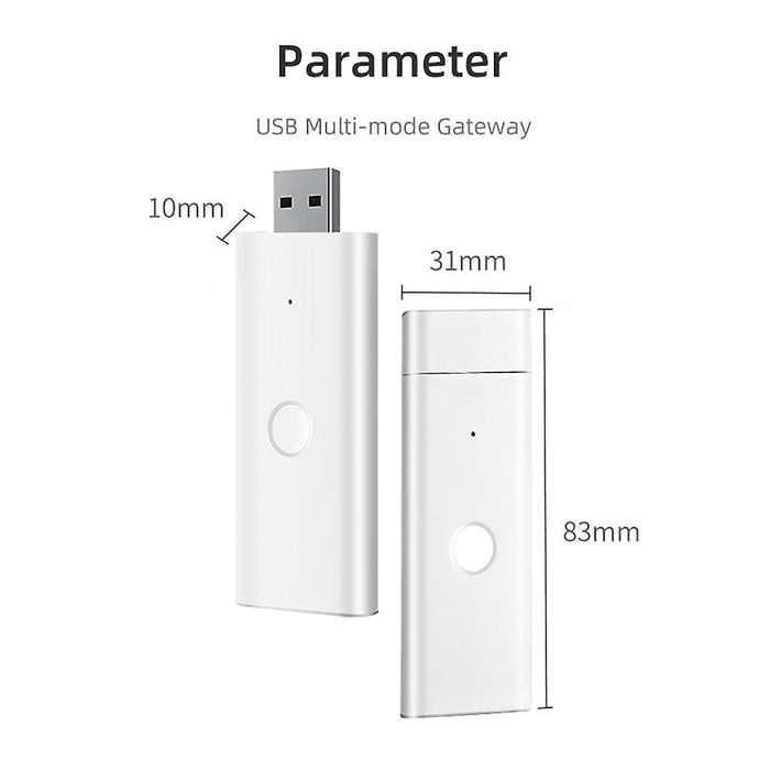 Tuya Smart ZigBee Wireless Smart Home Gateway Smart Home Control Center USB Wireless Gateway