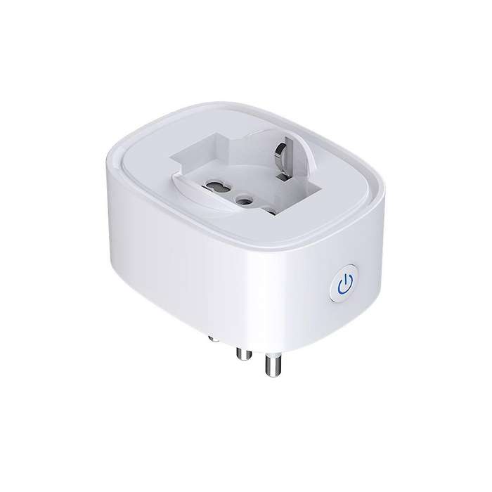 Tuya Wifi Smart Plug Socket 16a Power Monitor Timing Function Smart Life App Control Outlet for Ale