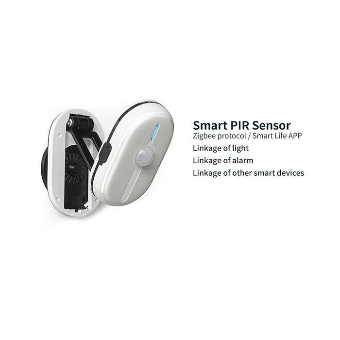 Tuya Zigbee 3.0 Smart Pir Motion Sensor Human Motion Sensor Smart Home Detector Home Security for T