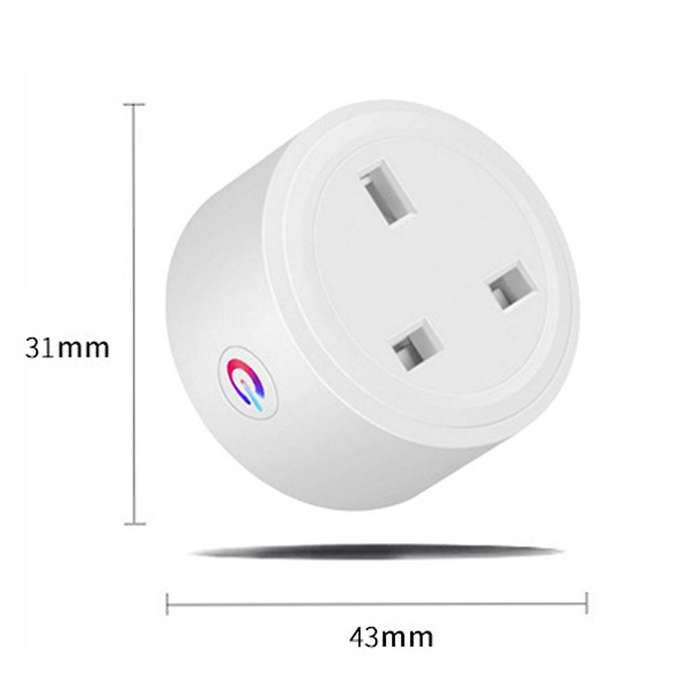 Tuya Zigbee Smart Socket 16a Home Powers Monitor Powers Outlet Smart Life Voice Control Timing Diy