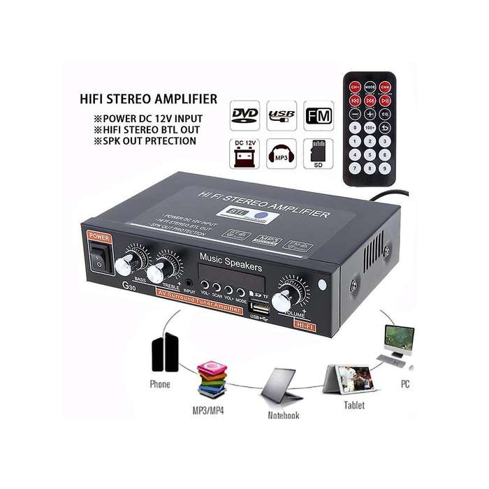 U.s. Regulations G30 Digital Power Amplifier 800w Power Audio Amplifier General Car Supplies Us Plug