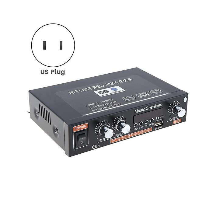 U.s. Regulations G30 Digital Power Amplifier 800w Power Audio Amplifier General Car Supplies Us Plug