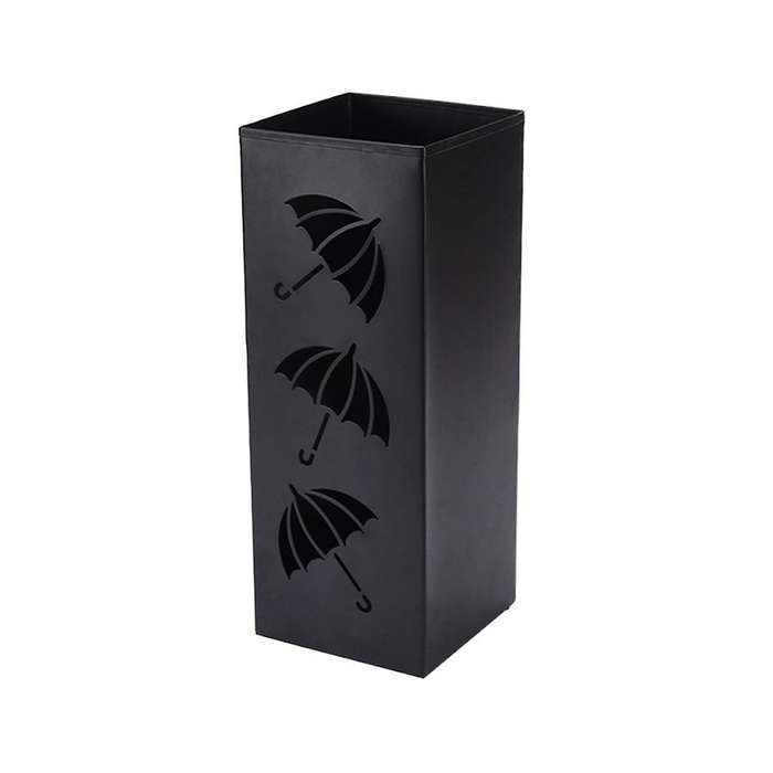 Umbrella Stand Outdoor Design Square Metal Umbrella In Modern Style with Removable Anti-rust Sculpt