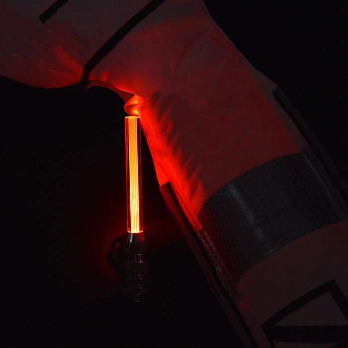 Underwater Safety Signal Light High Quality Bright LED Light Stick Scuba Night Dive Marker Red Light