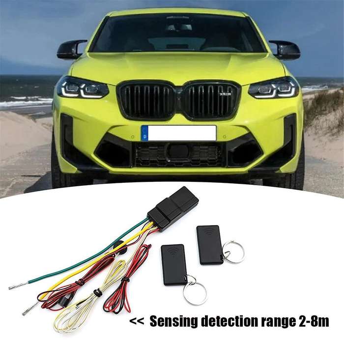 Universal 12V Auto Intelligent Secret Lock Anti-Theft Device 2.4GHz RFID Car Immobilizer Engine Lock