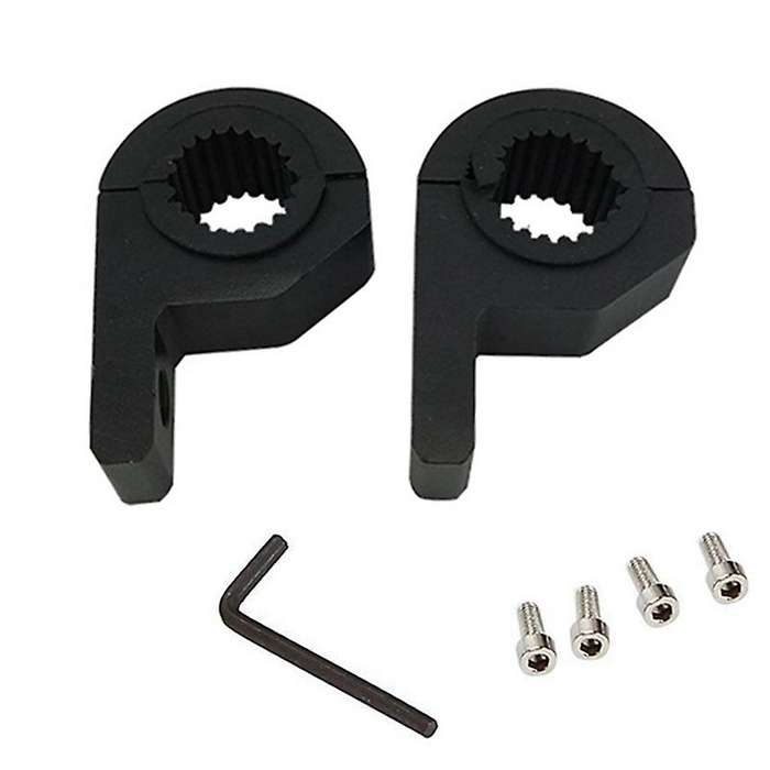 Universal 2pcs Mount Bracket Fog Driving Light Spotlight Clamp Bracket 15-30mm for Car Motorcycle C